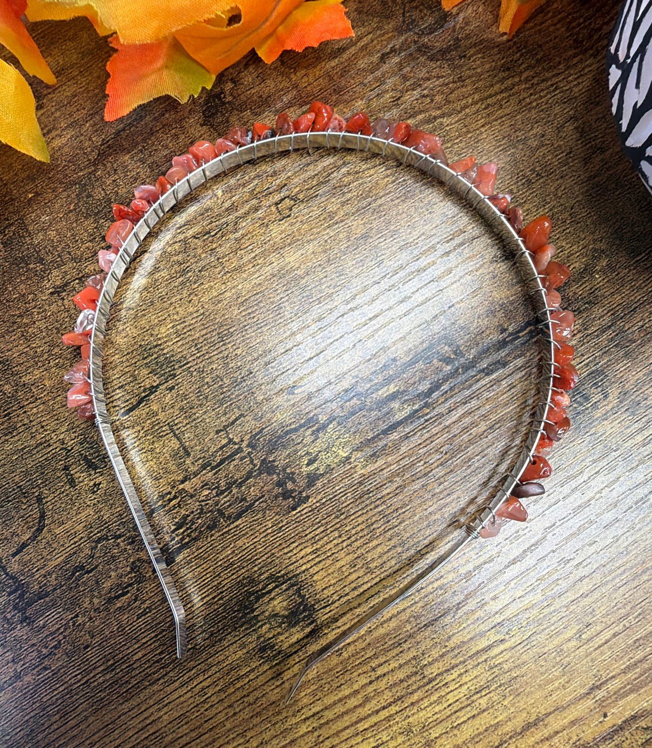 Carnelian Headband