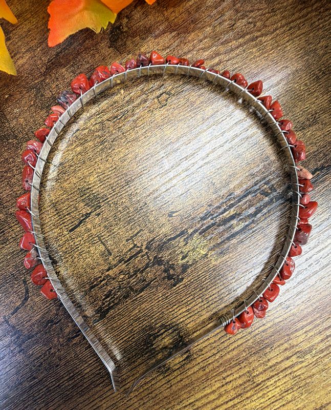 Red Jasper Headband