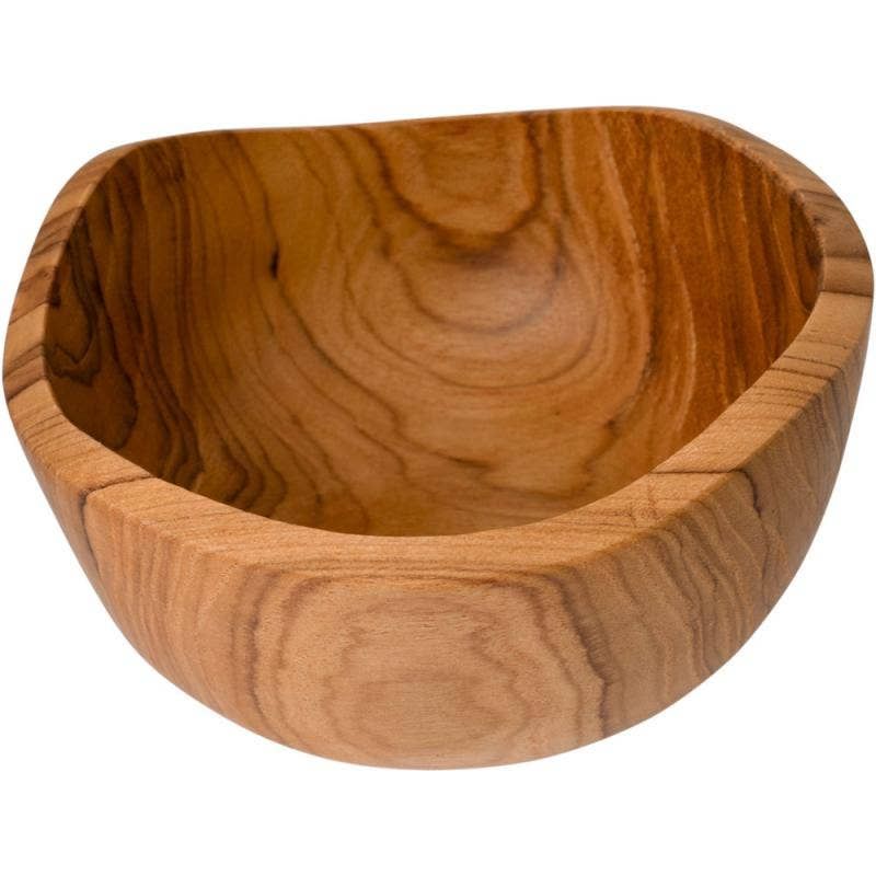 NATURAL TEAK BOWL 4.5" X 2.25"