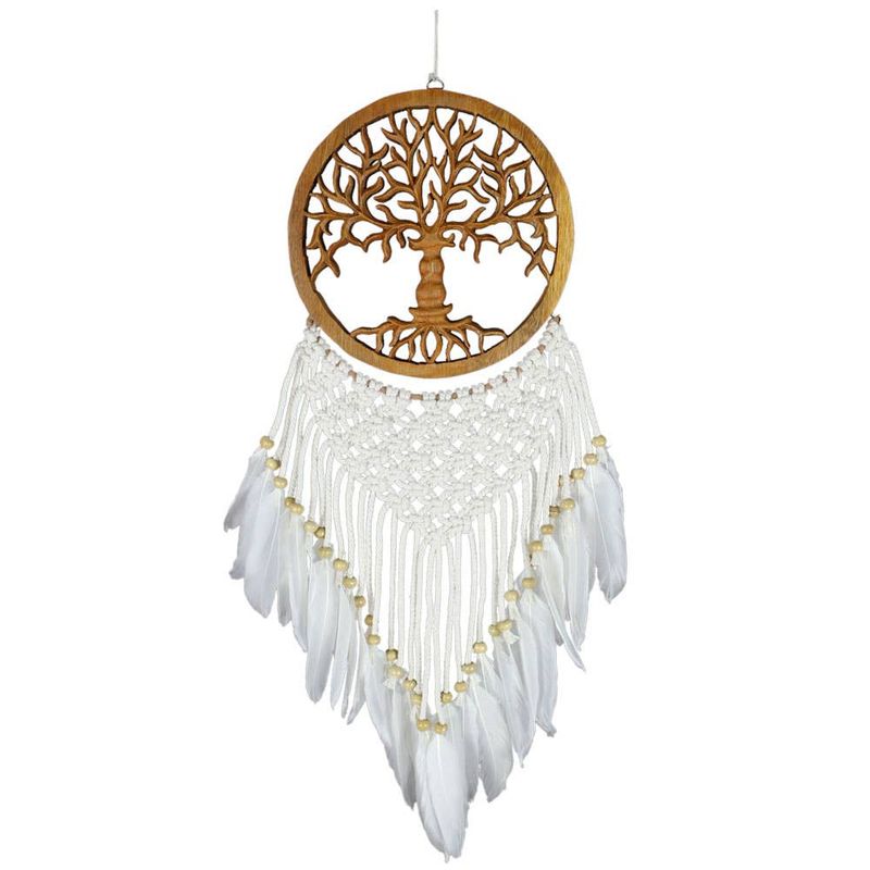 Wooden Tree Of Life Dreamcatcher