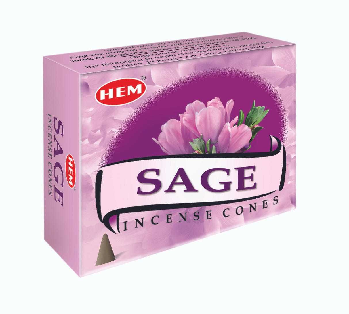 Hem Sage  Cones
