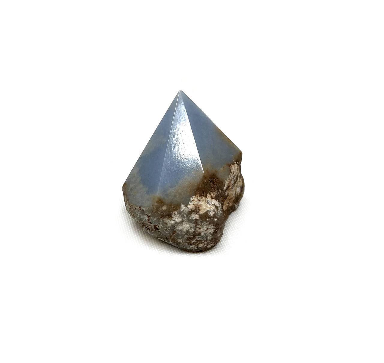 Raw Stone Point Angelite