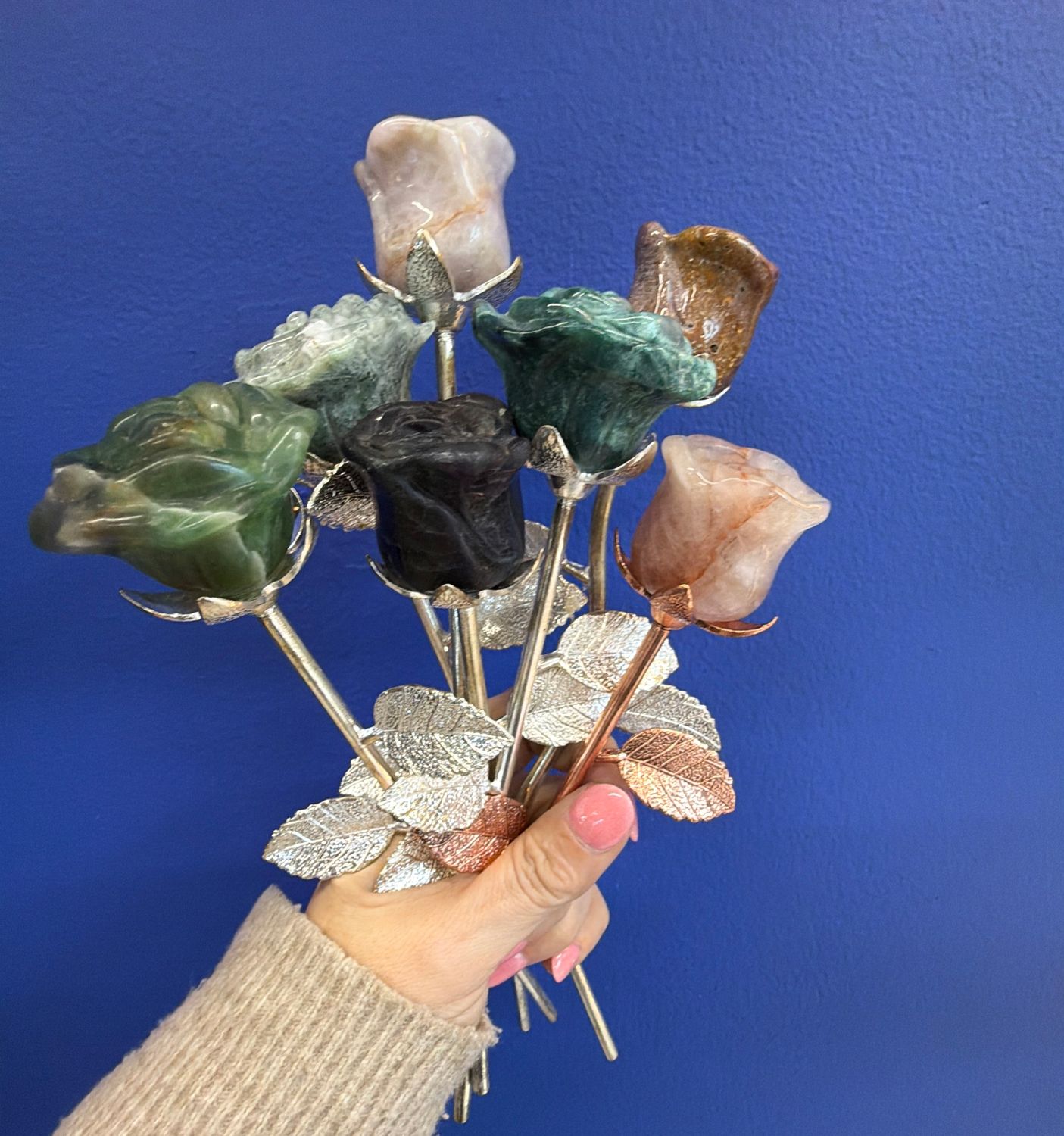 Long Stemmed Crystal Rose