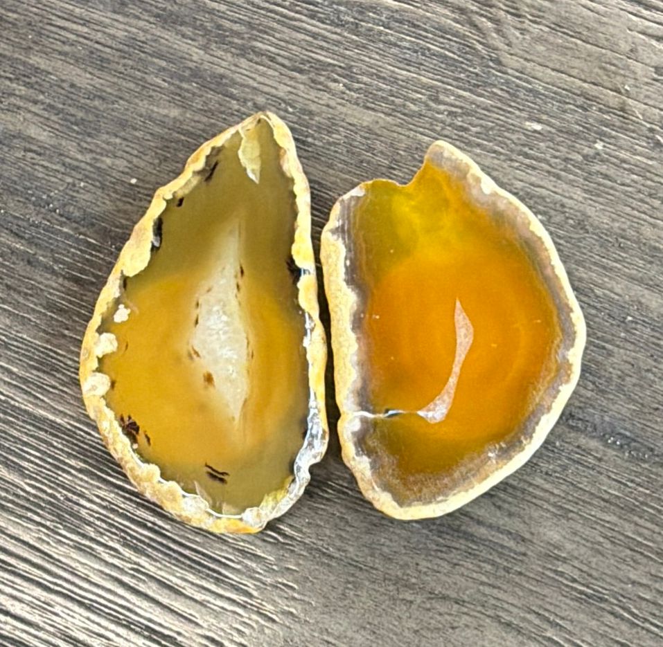 Yellow Agate Cell Phone Grip