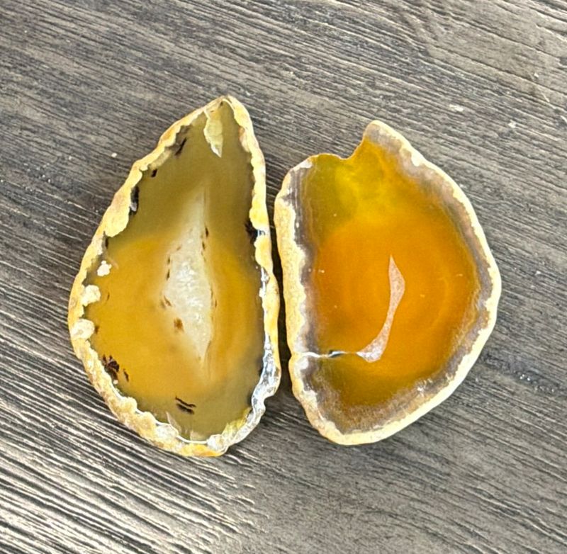 Yellow Agate Cell Phone Grip