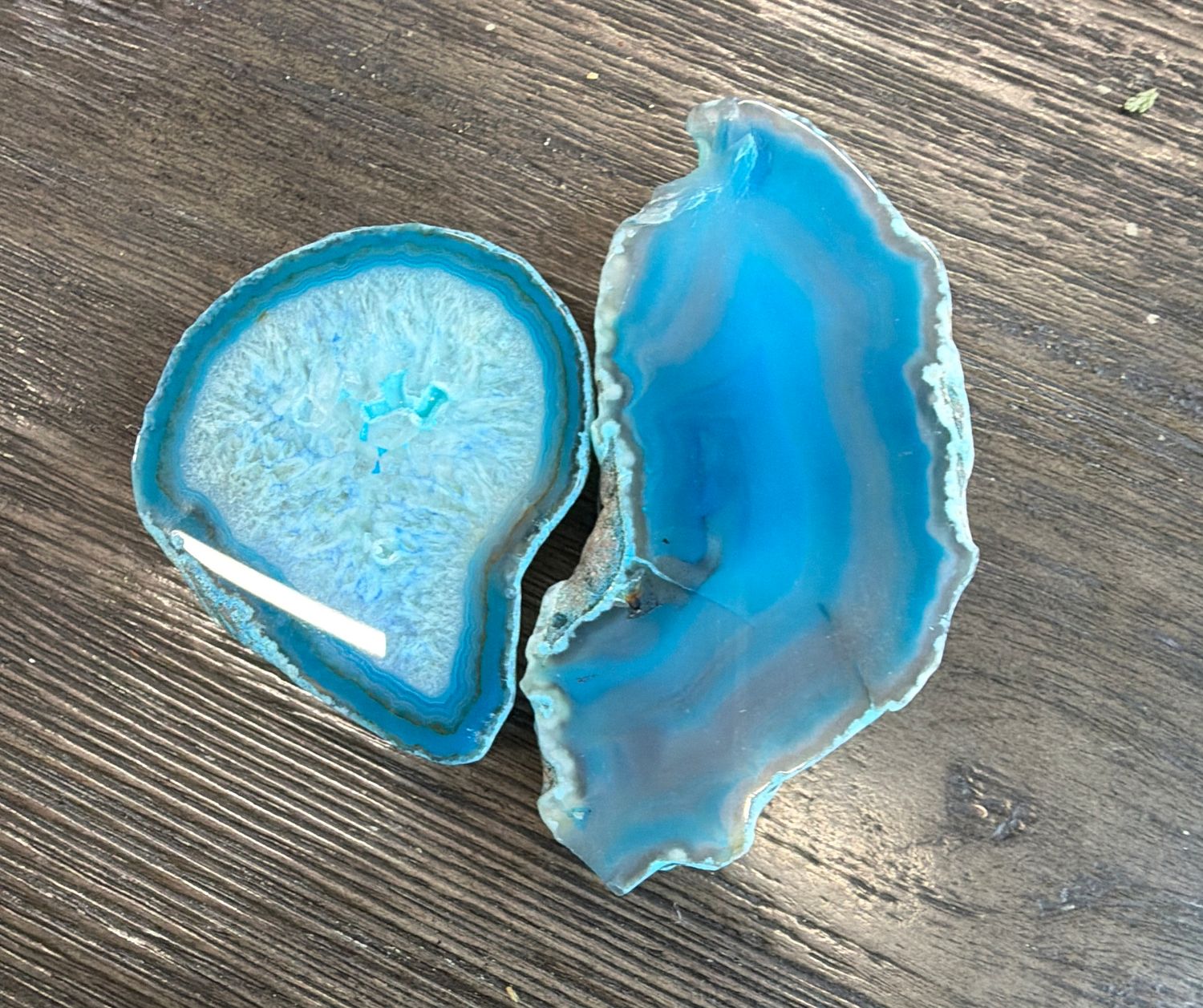 Blue Agate Cell Phone Grip