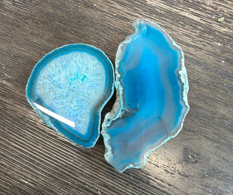 Blue Agate Cell Phone Grip