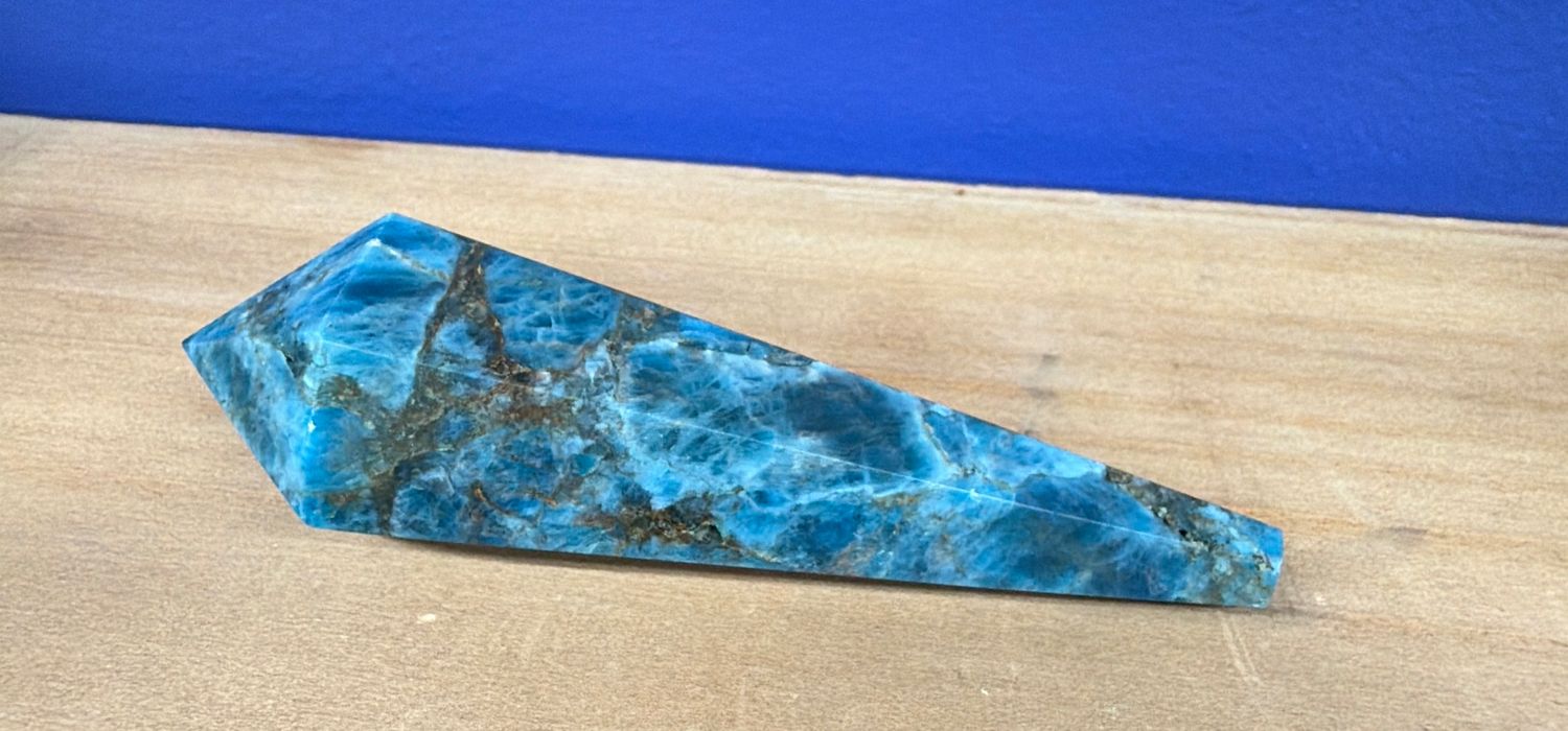 Blue Apatite Torch
