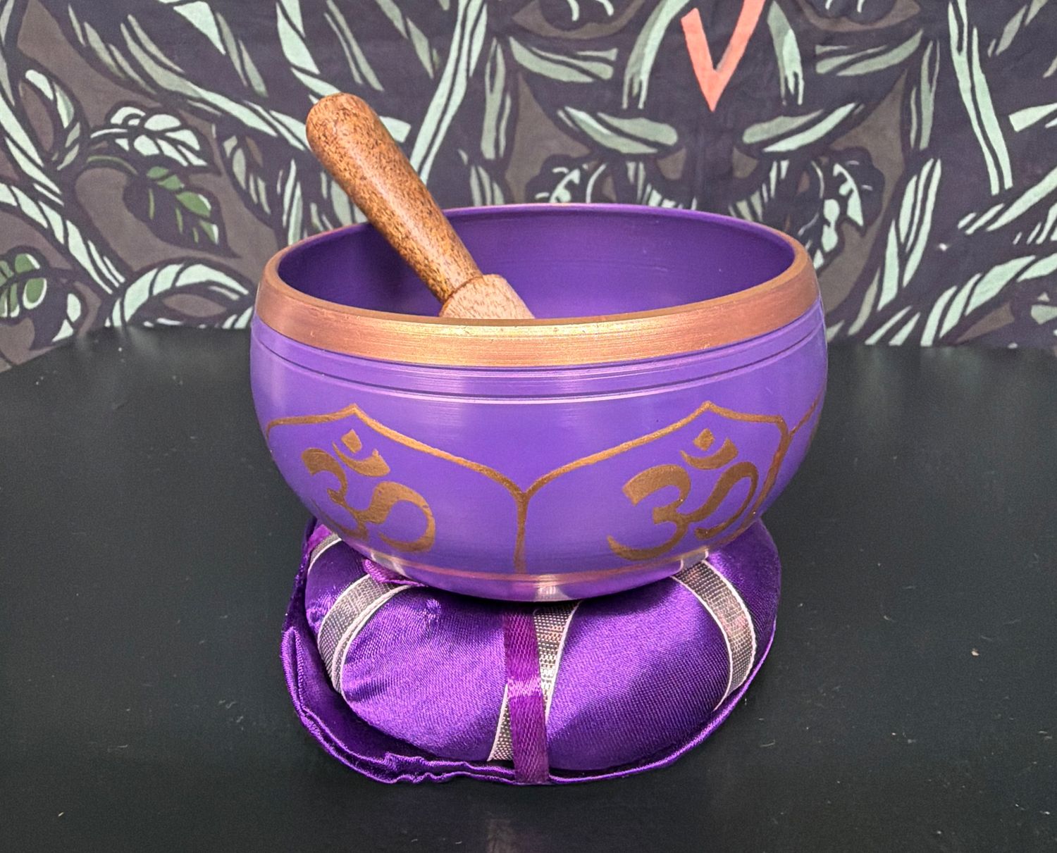 OM Singing Bowl (purple)