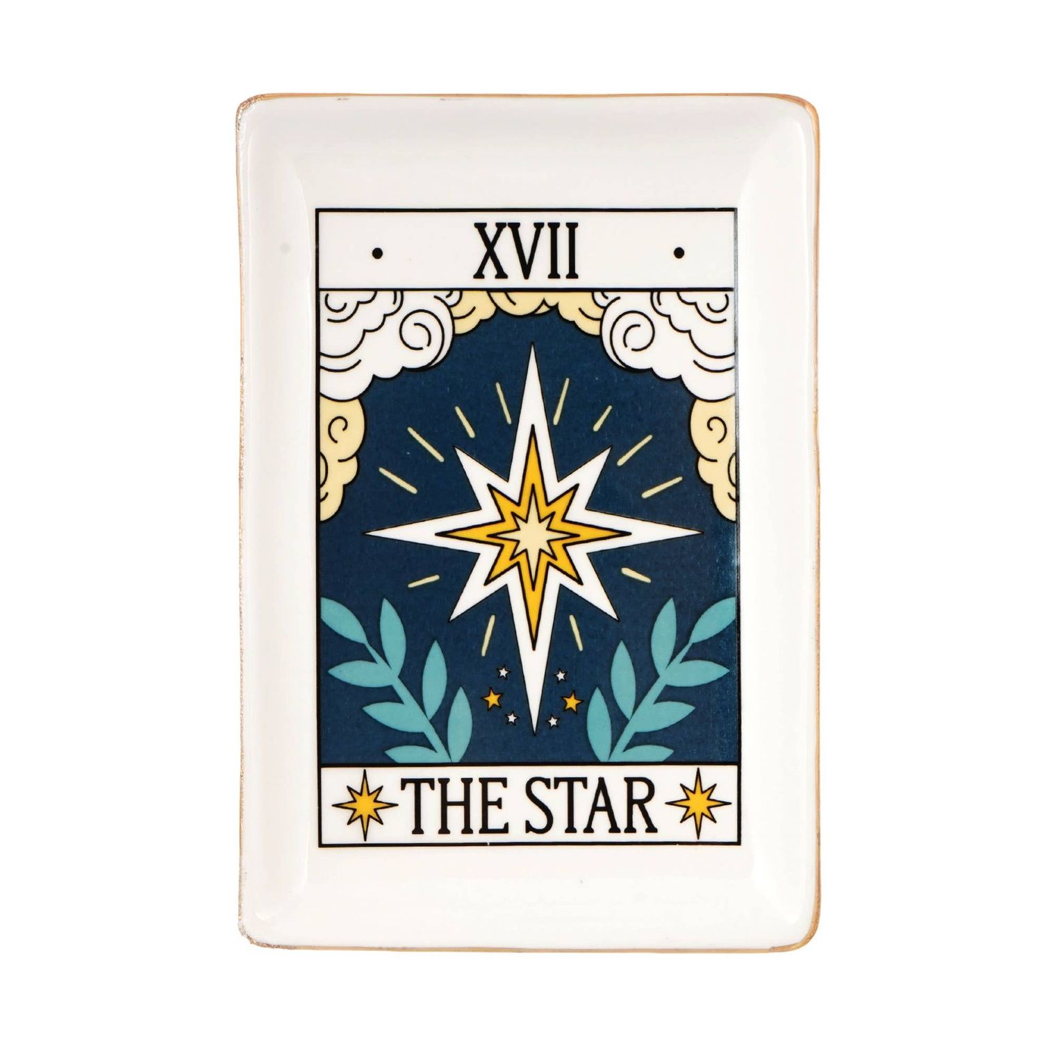 The Star Tarot Card Ceramic Tray