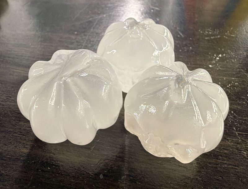 Halloween Mini Selenite Pumpkin