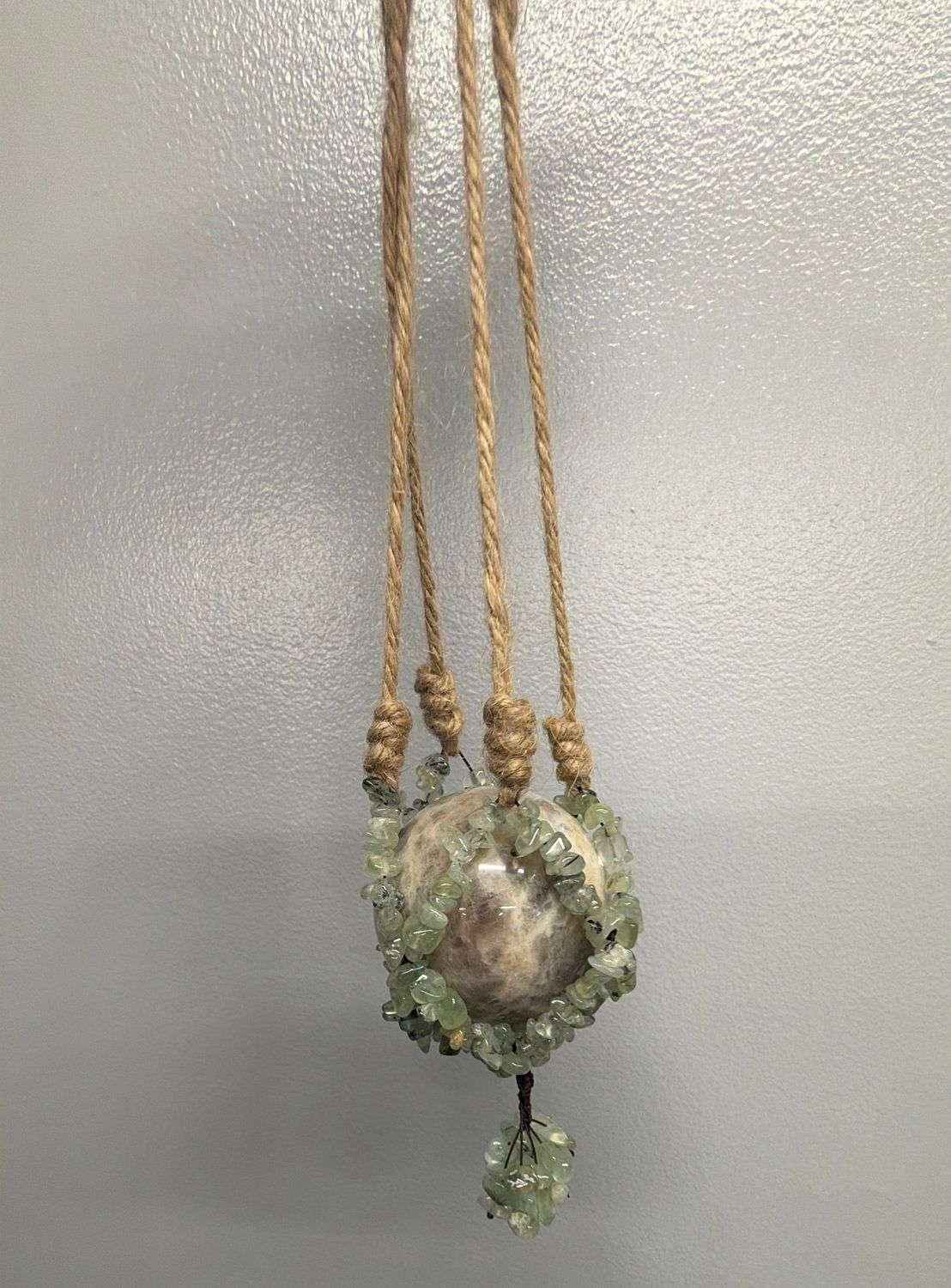 Sphere Hanger-Prehnite