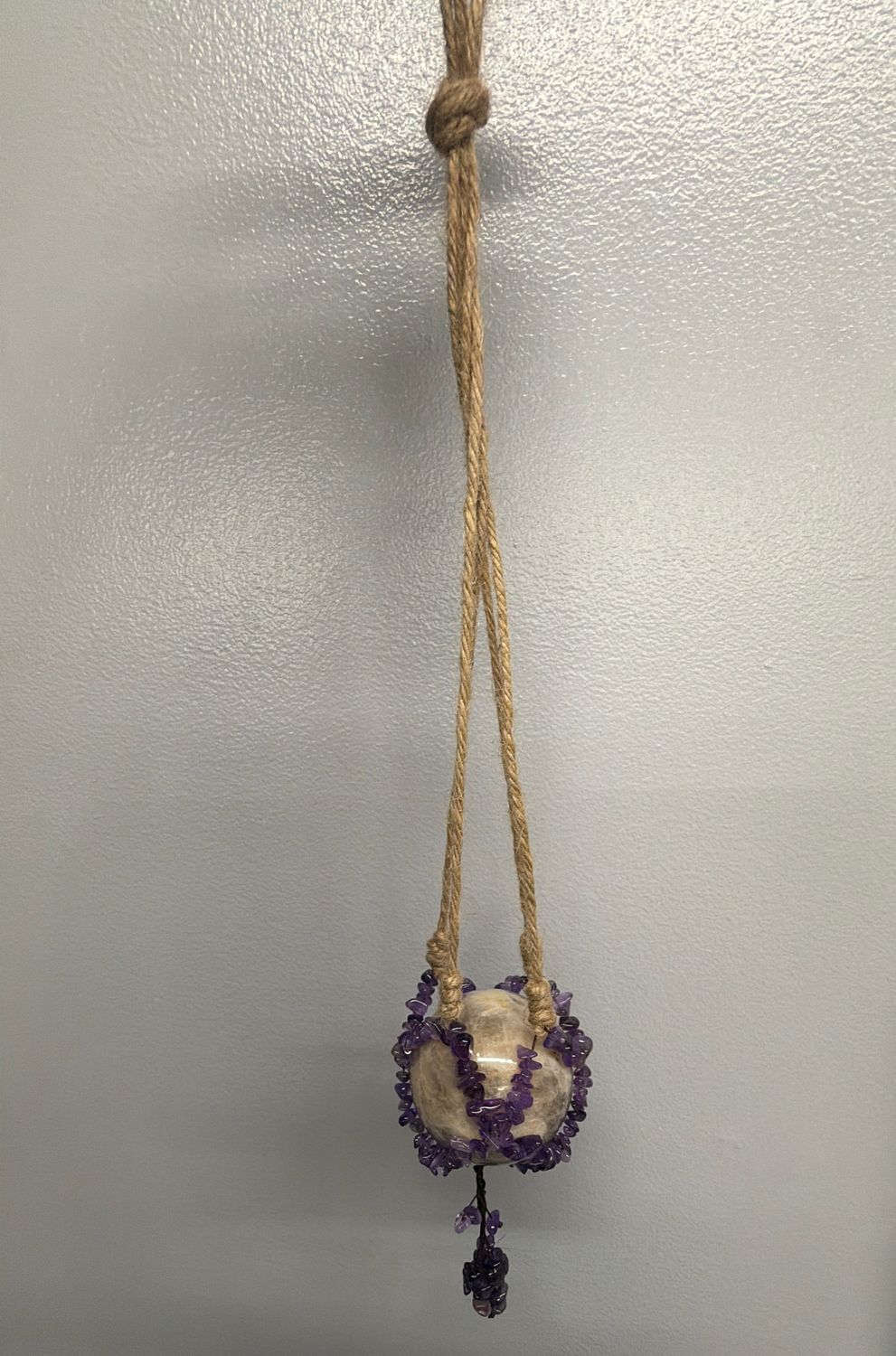 Sphere Hanger-Amethyst
