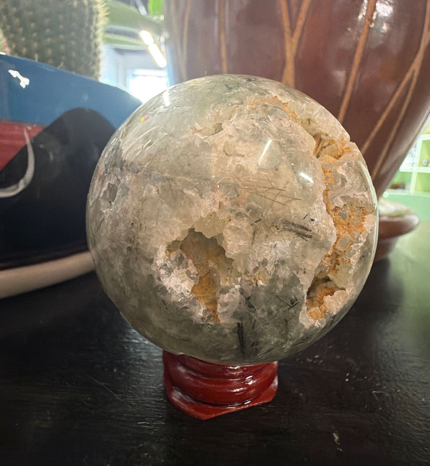 Prehnite Sphere