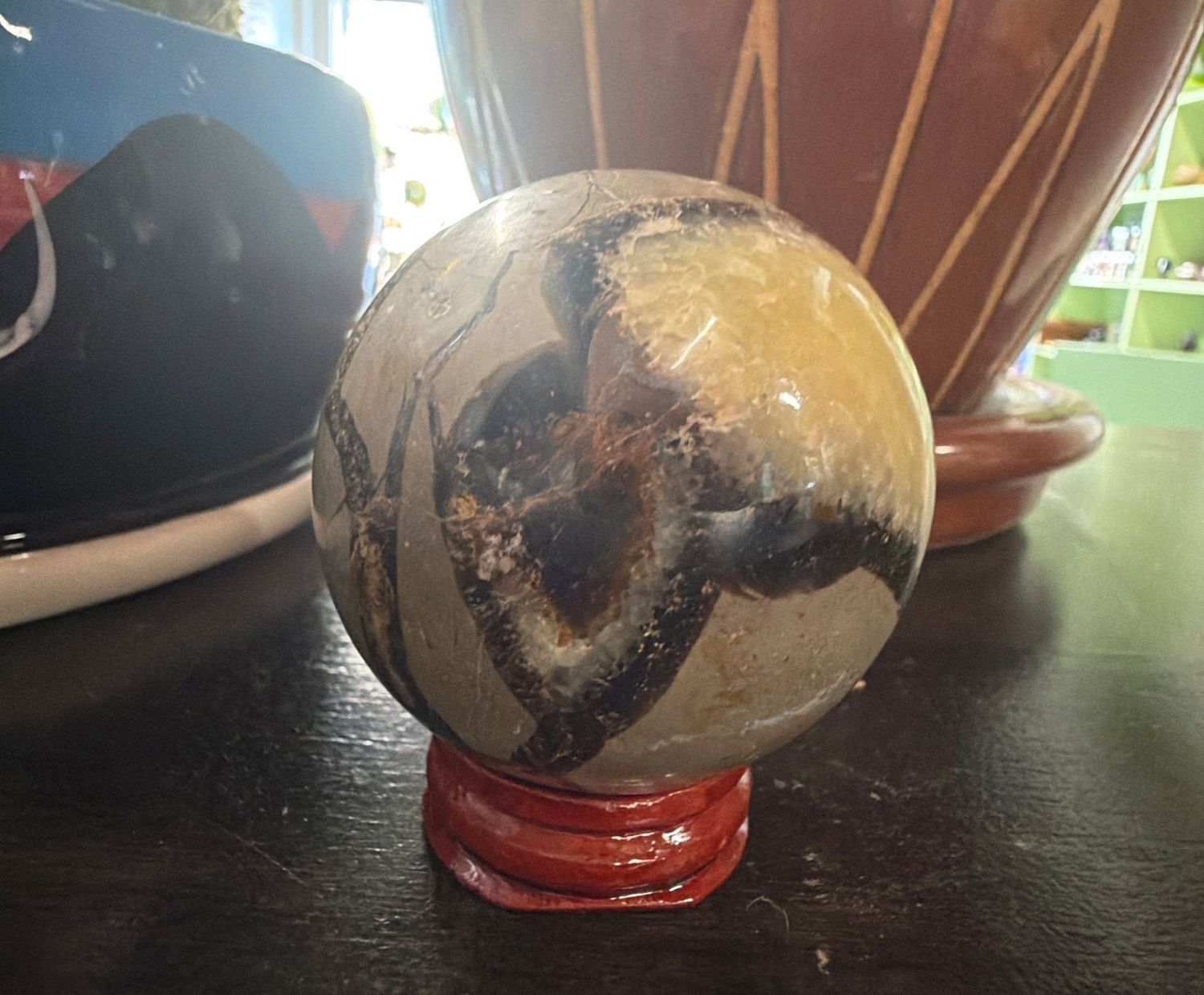 Septarian Sphere