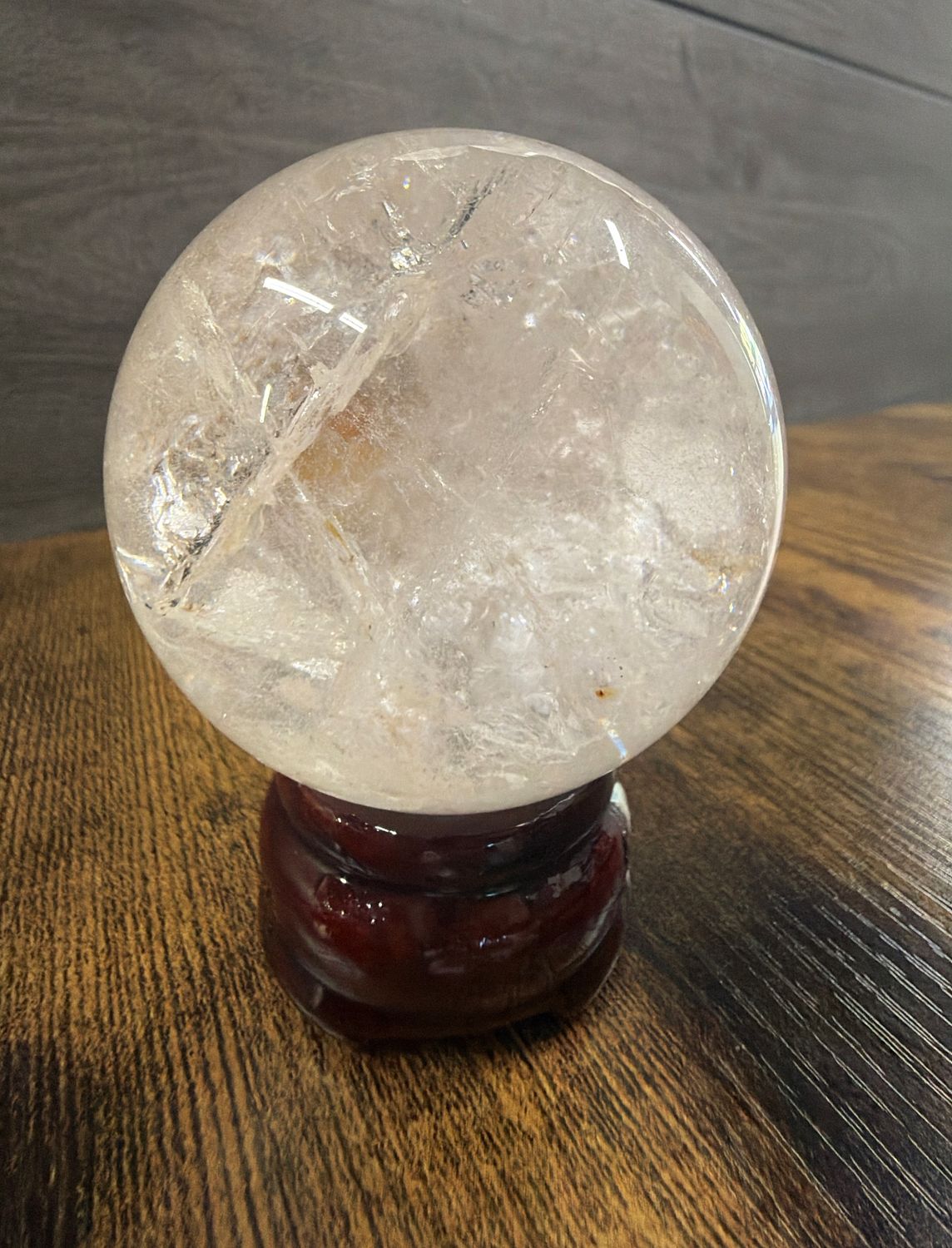 Crystal Quartz Sphere
