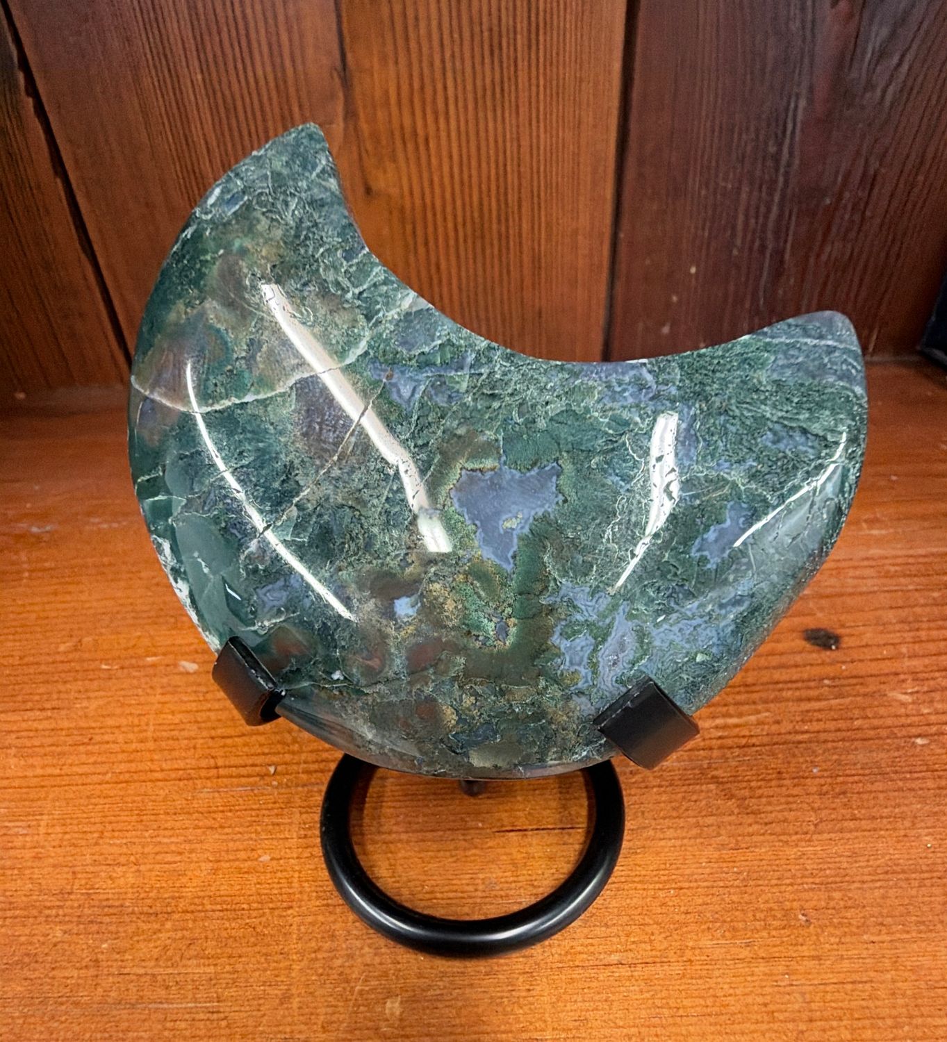 Moss Agate Moon