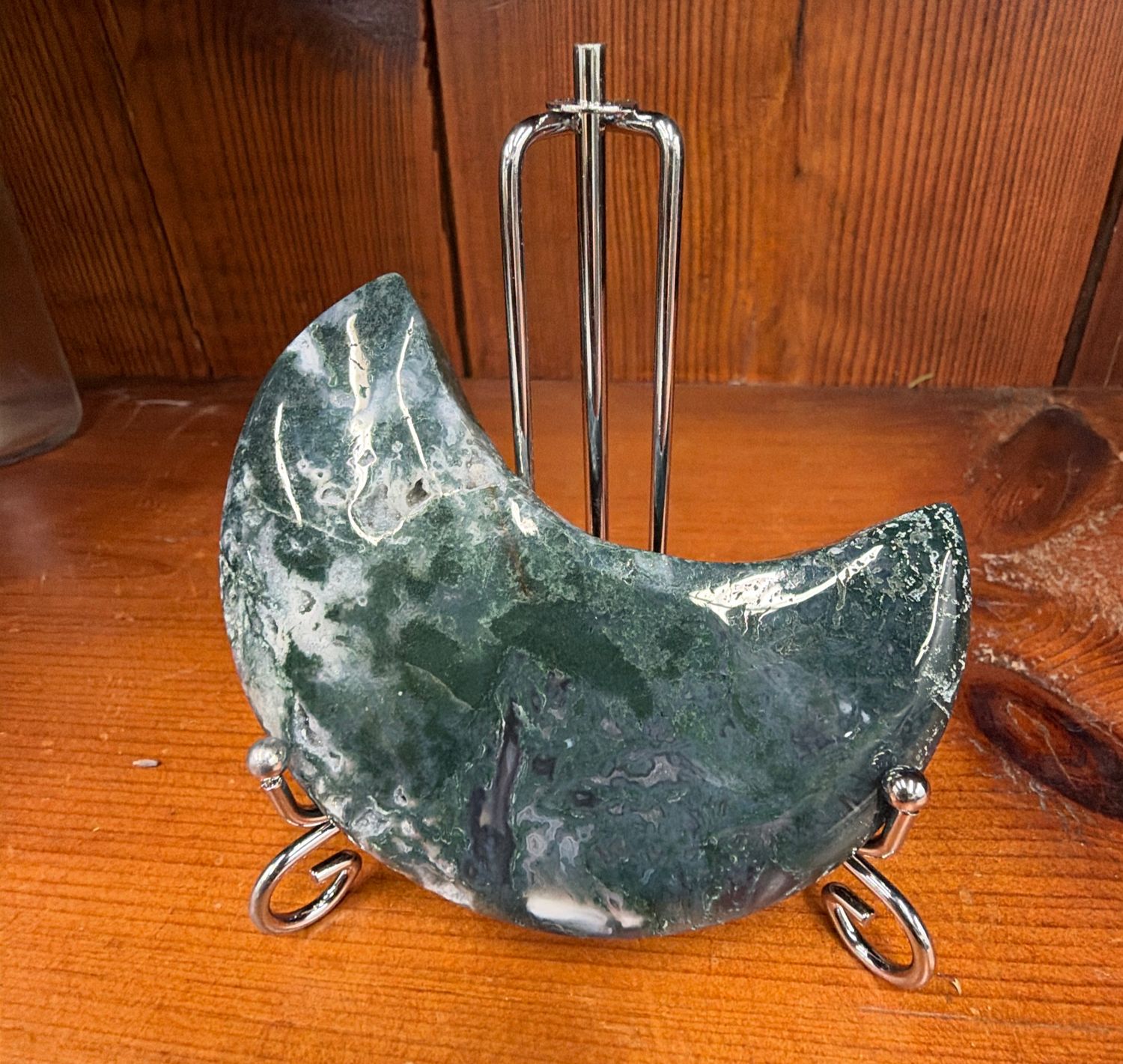 Moss Agate Moon.