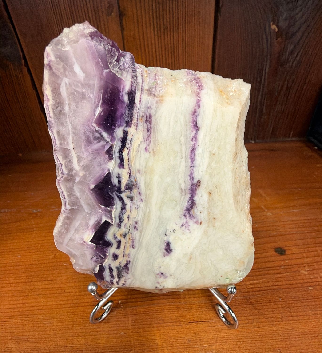 Fluorite. Slab