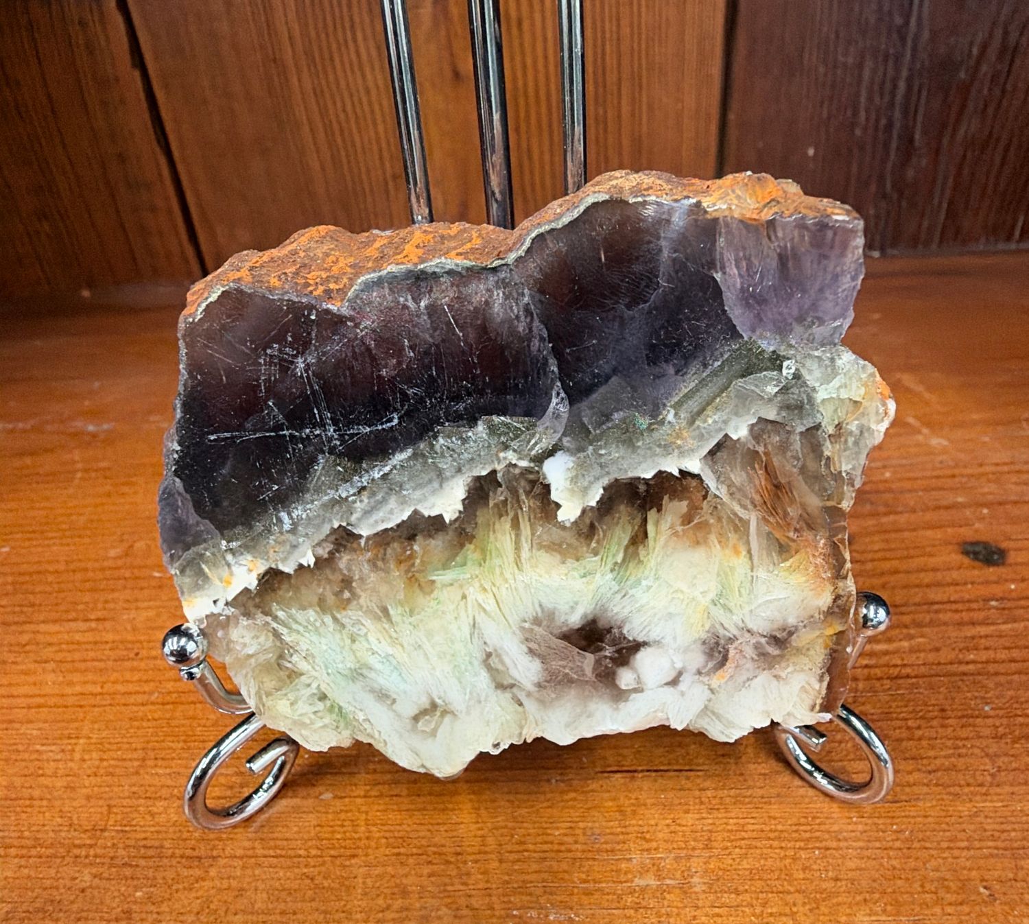 Fluorite. Slab.