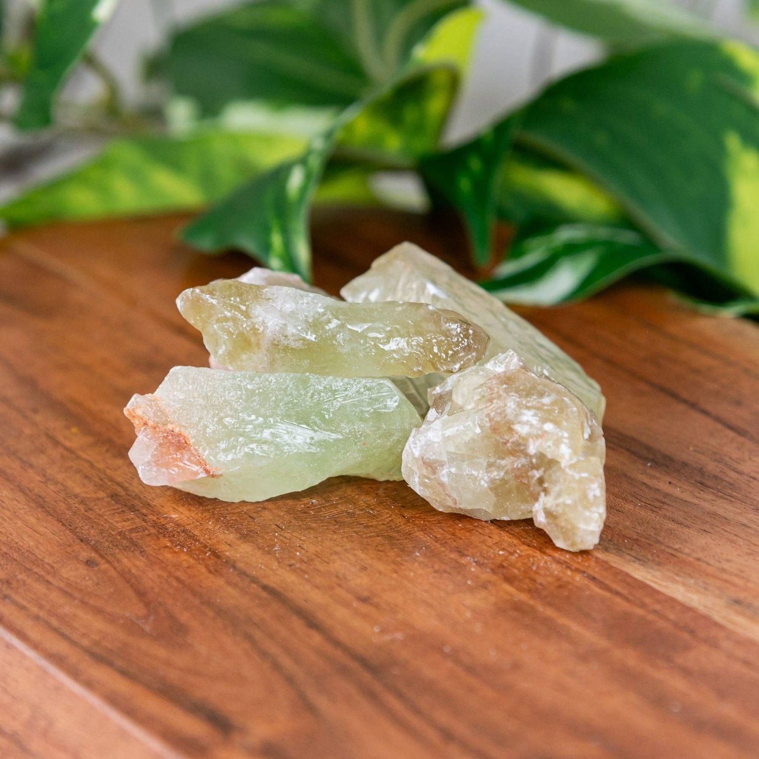 Green Calcite Raw