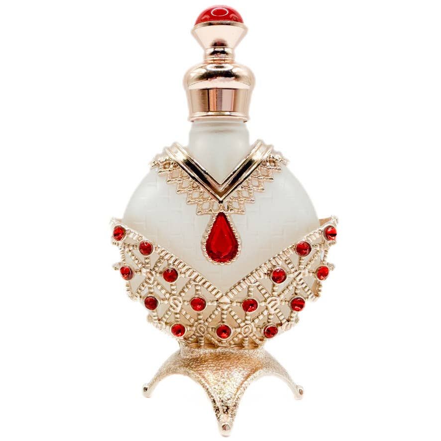 Perfume Bottle - Style 20 Rose Gold/Red