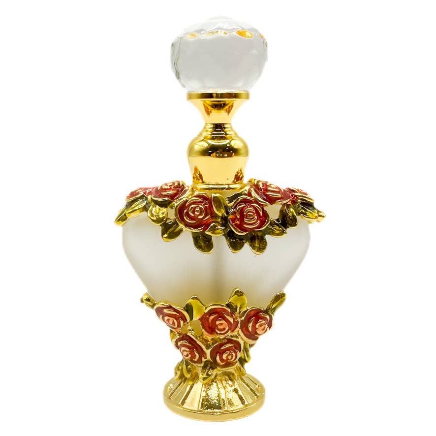 Perfume Bottle - Style 1 Red Roses