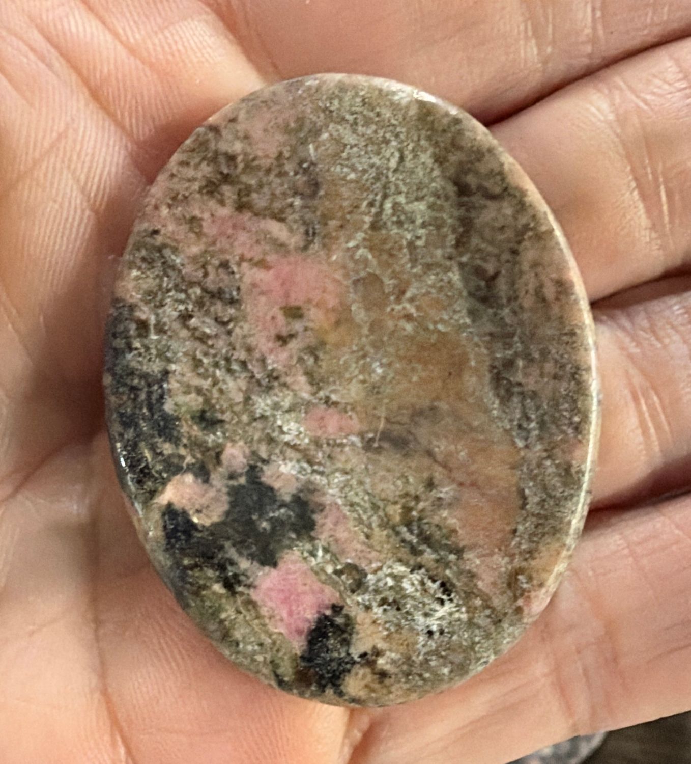 Worry Stones / Rhodonite