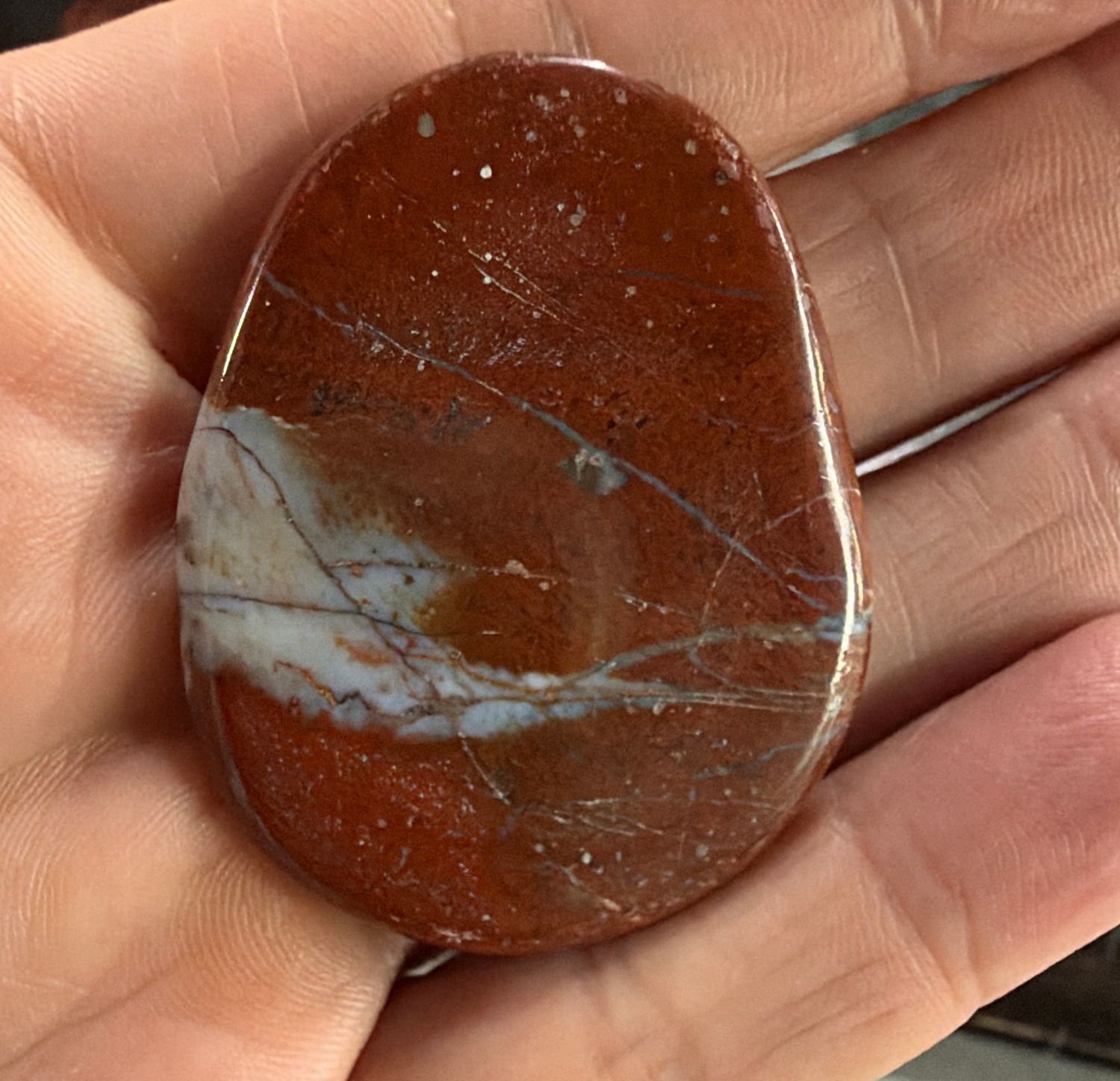 Worry Stone / Red Jasper