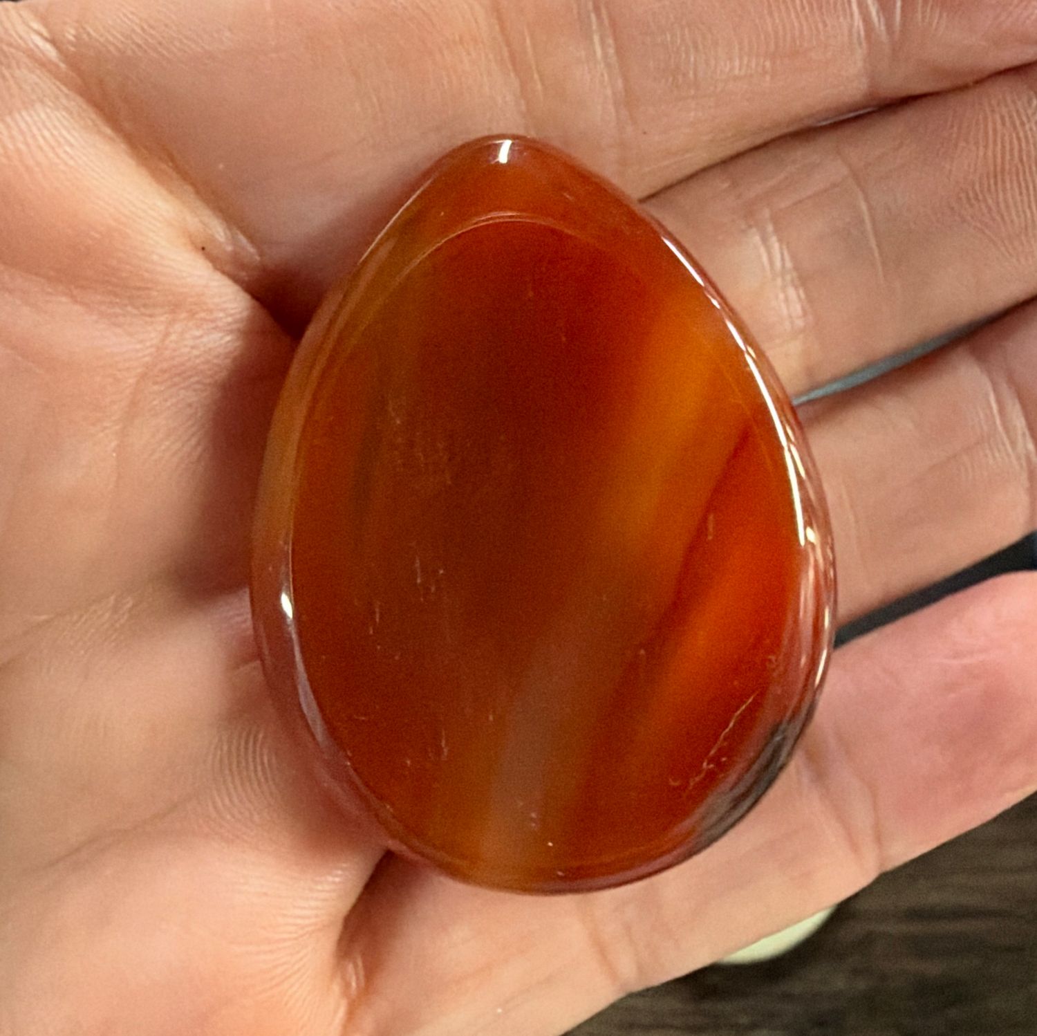 Worry Stone / Carnelian