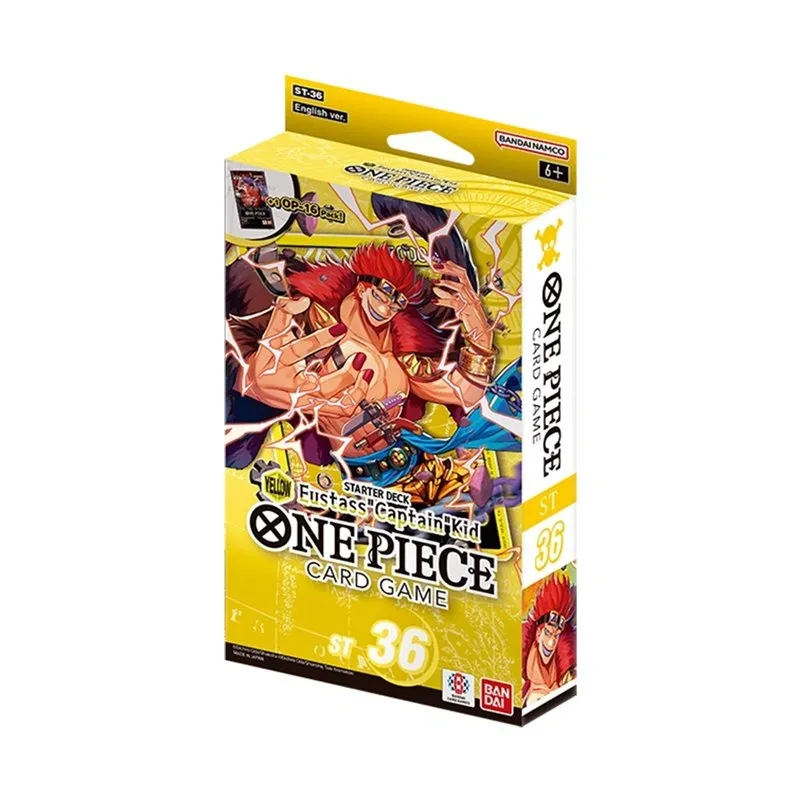 One Piece Card Game: Yellow Eustass „Captain” Kid [ST-36] – Starter Deck