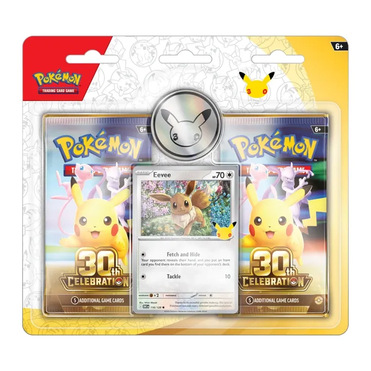 Pokémon TCG: 30th Celebration - 2-Pack Blister Eevee (EN)