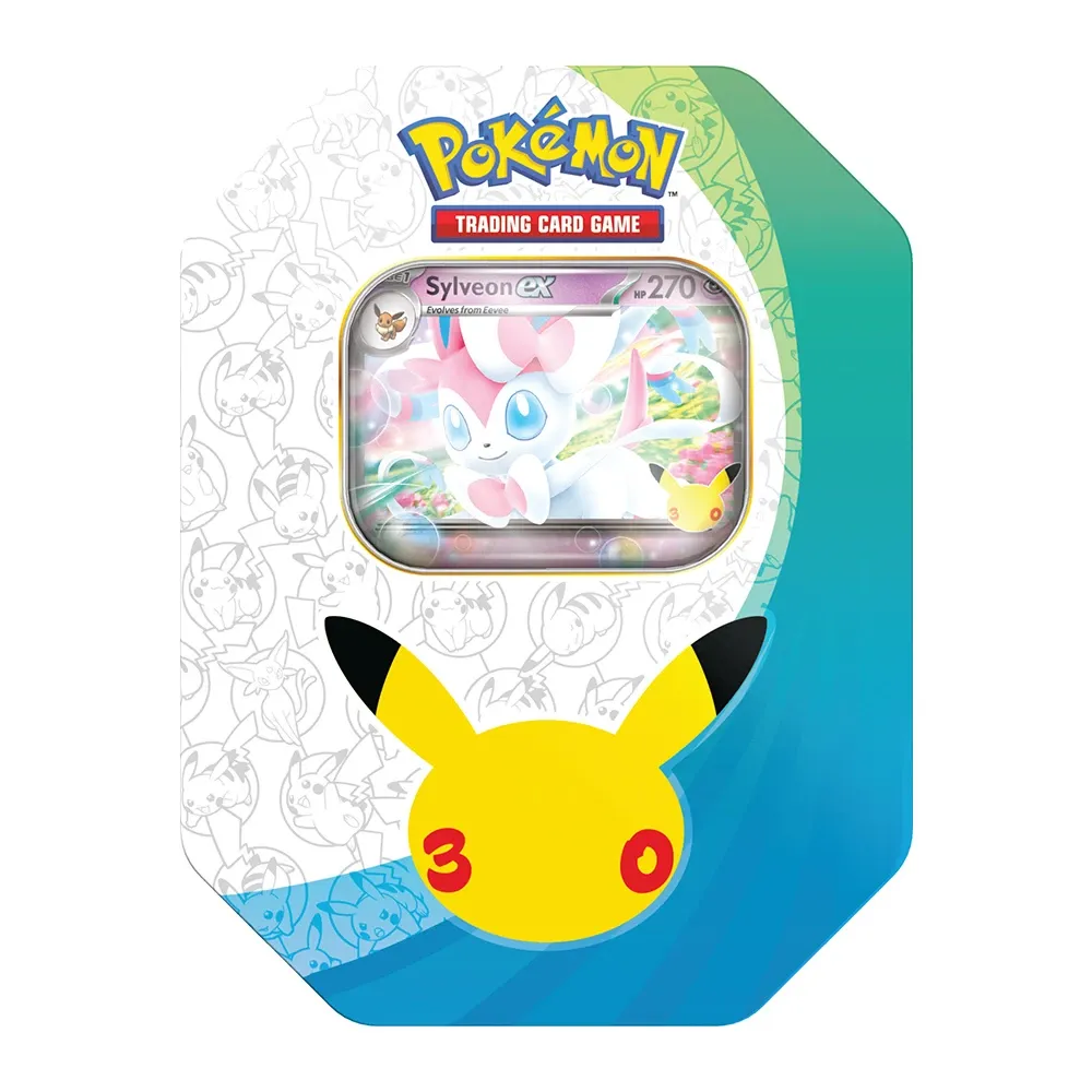 Pokémon TCG: 30th Celebration - Tin Sylveon ex (EN)