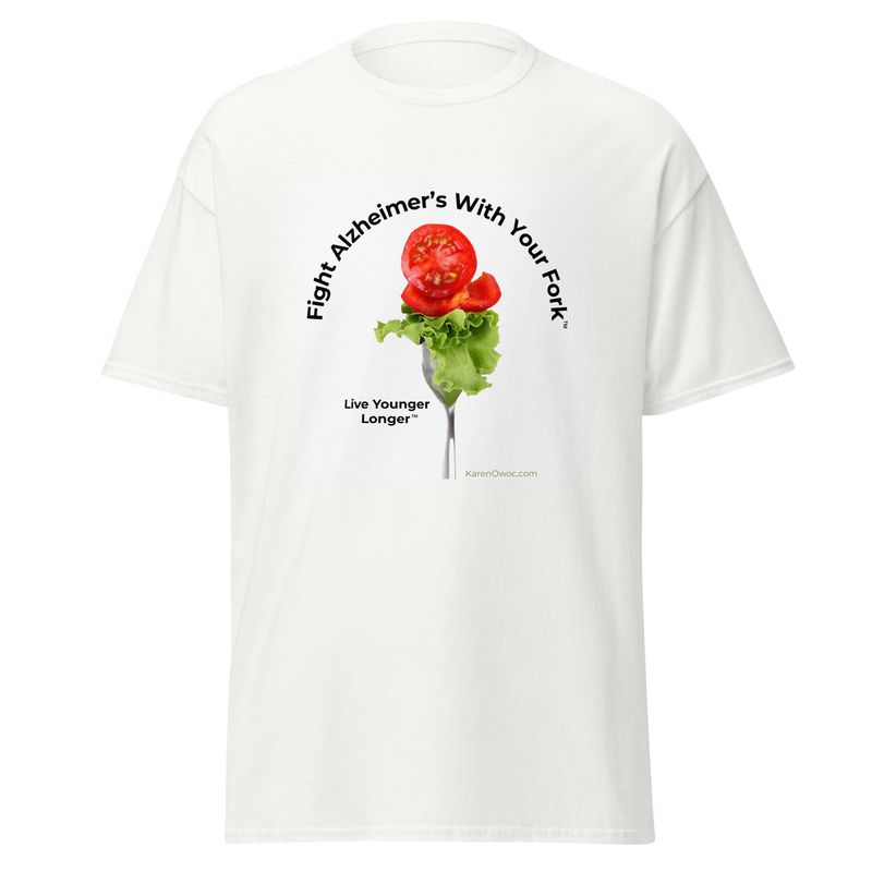 Fight Alzheimer's With Your Fork™ T-shirt Fight Alzheimer's With Your Fork™ T-shirt