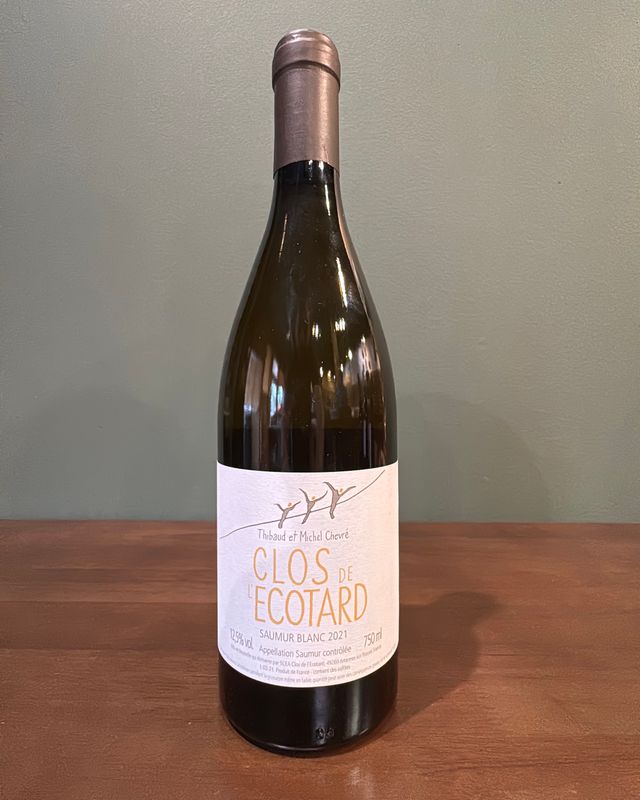 2021 Clos de l'Ecotard Samumur Blanc