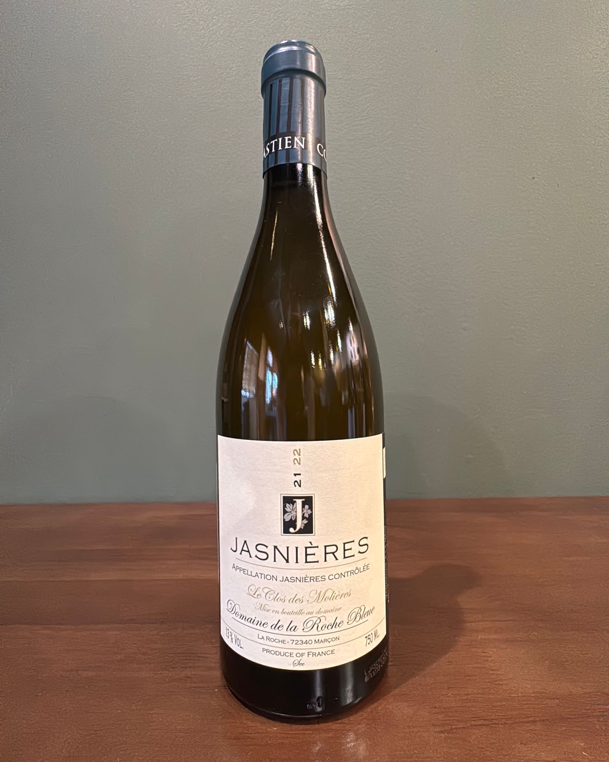 2021/2022 Domaine de la Roche Bleue 'Clos des Molieres'