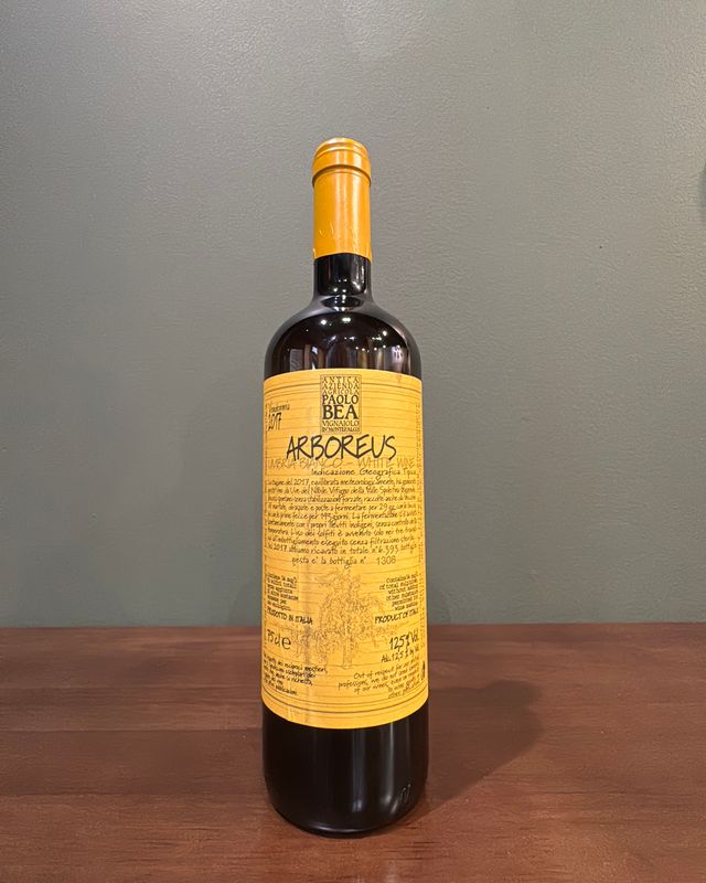 2017 Paolo Bea Arboreus