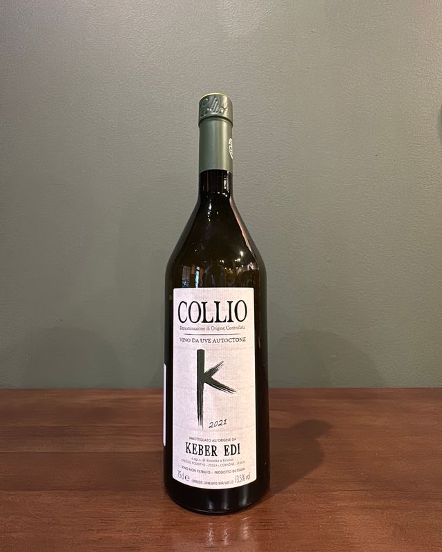 2021 Keber Edi Collio Bianco