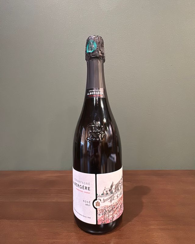 Champagne A. Bergere Rose Brut
