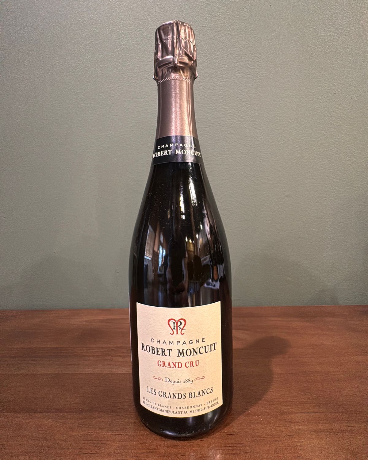 Champagne Robert Moncuit Grand Cru 'Les Grands Blancs'