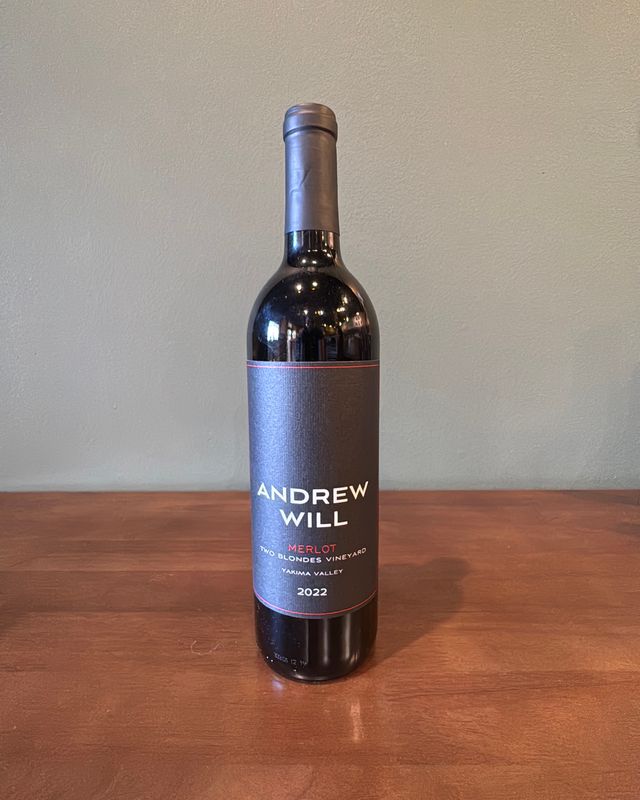 2022 Andrew Will 'Two Blondes' Merlot