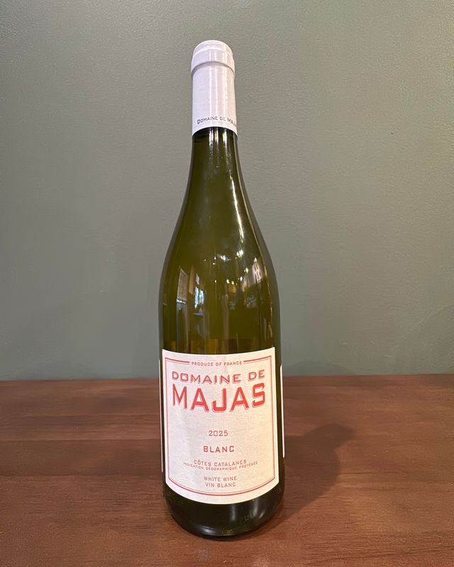 2025 Domaine de Majas Cotes Catalanes Blanc