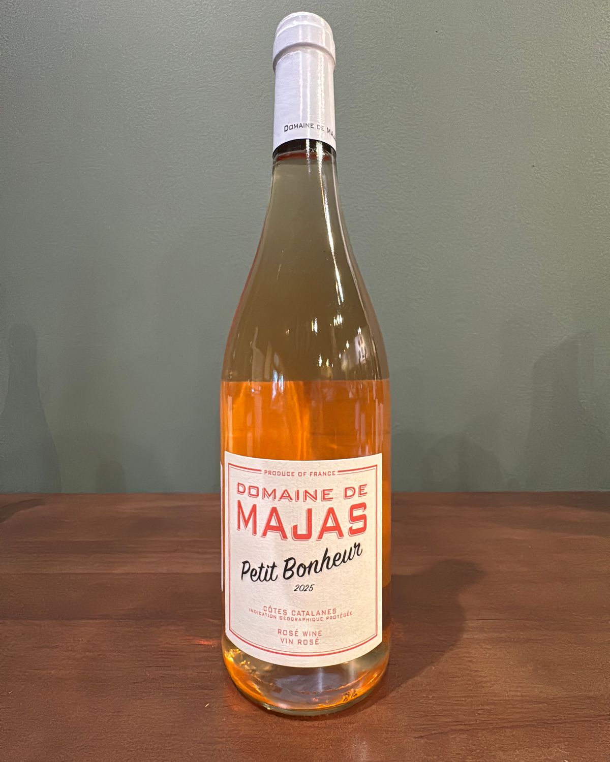 2025 Domaine de Majas 'Petit Bonheur' Rose