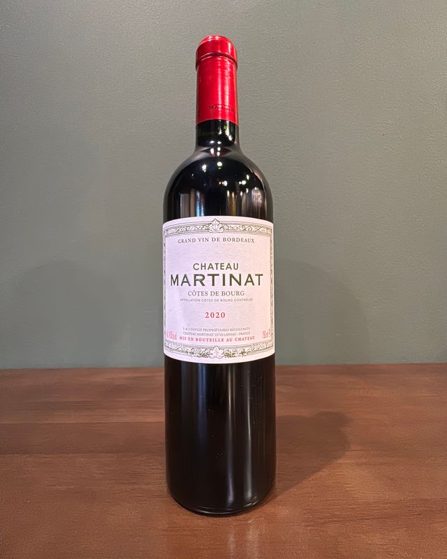 2020 Chateau Martinat Cotes de Bourg Rouge