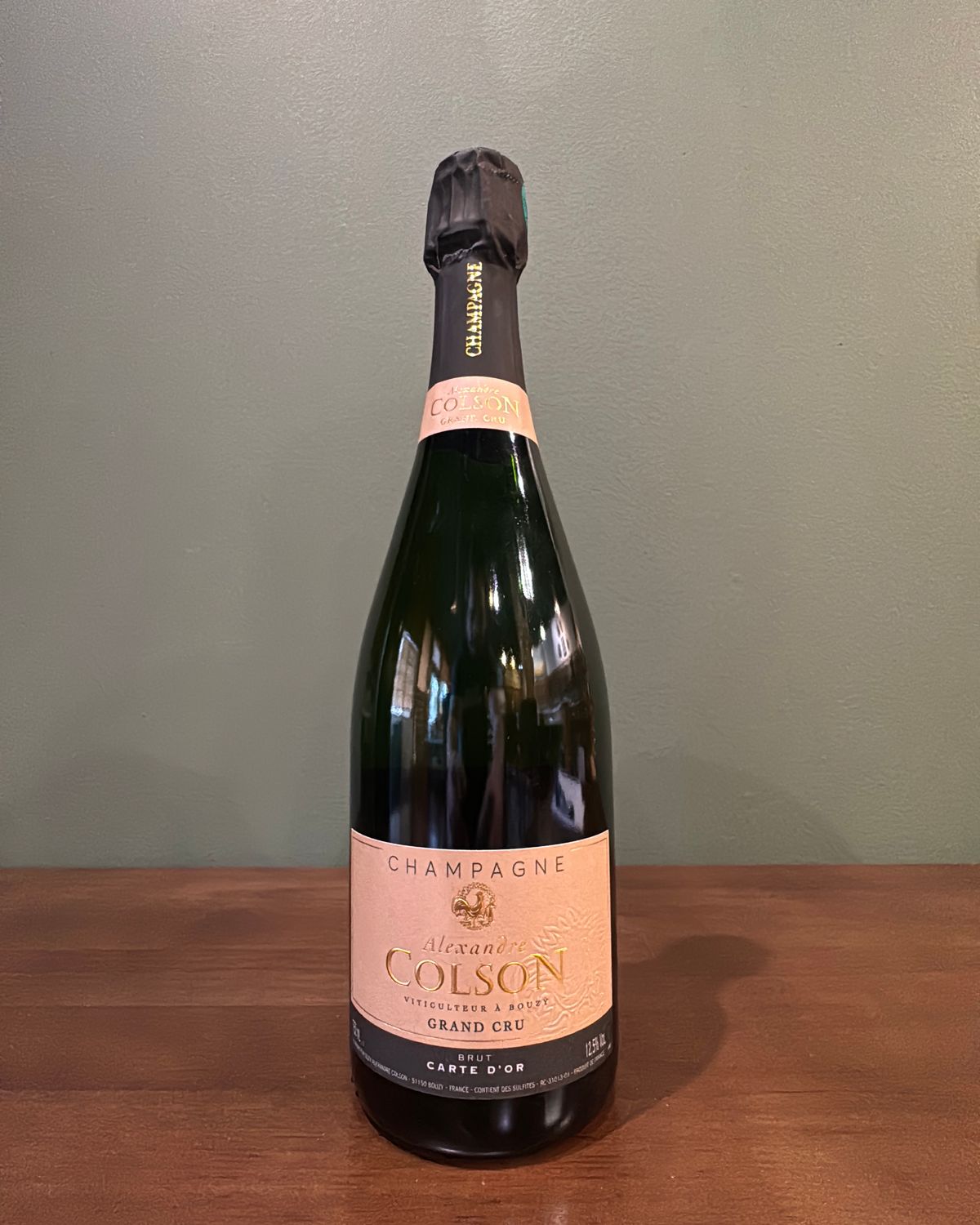 Alexandre Colson Champagne Grand Cru Brut Carte d'Or