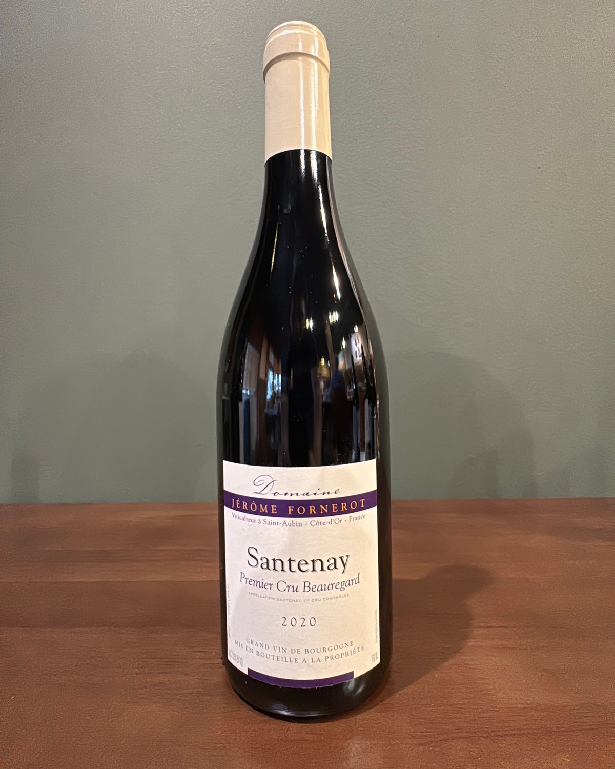 2020 Jerome Fornerot Premier 1er Cru Beauregard Pinot Noir