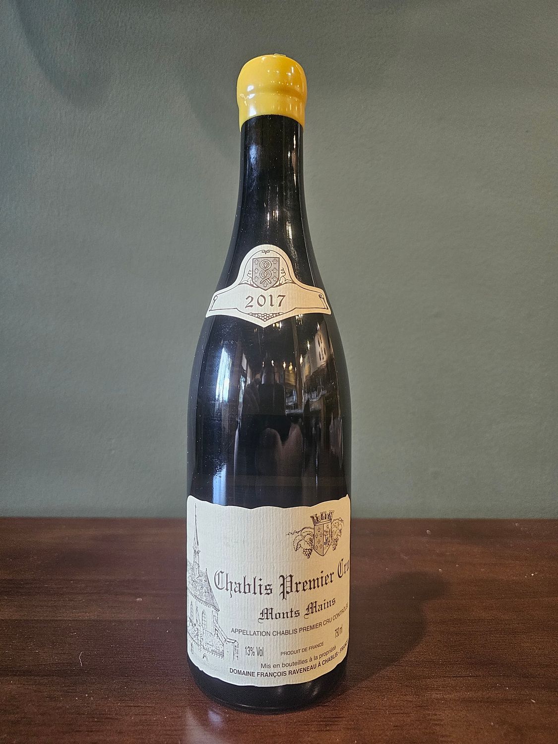 2017 Francois Raveneau Chablis 1er Cru Monts Mains