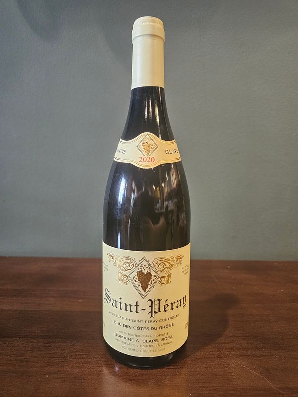 2020 Auguste Clape Saint-Peray Blanc Cru des Cotes du Rhone
