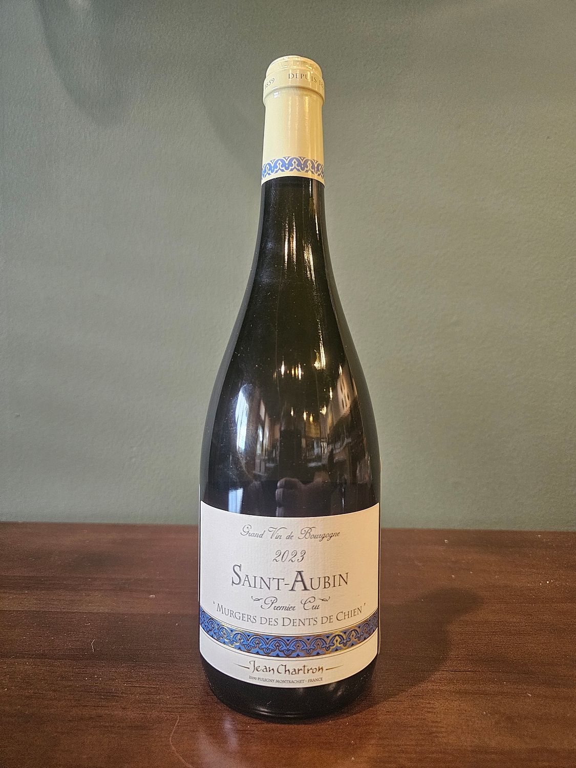 2023 Jean Chartron Saint-Aubin Premier 1er Cru Murgers des Dents de Chien