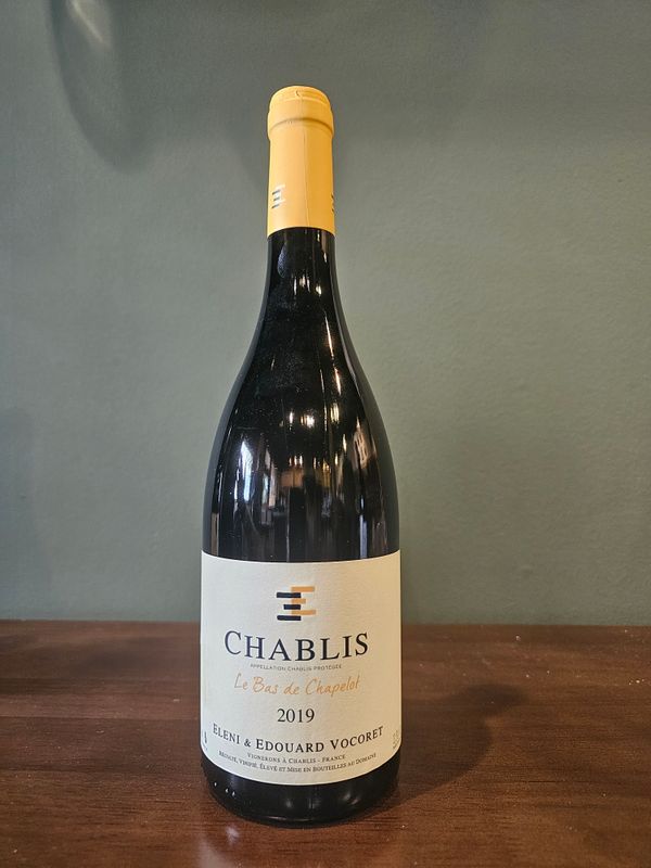 2019 Eleni &amp; Edouard Vocoret Chablis Le Bas de Chapelot